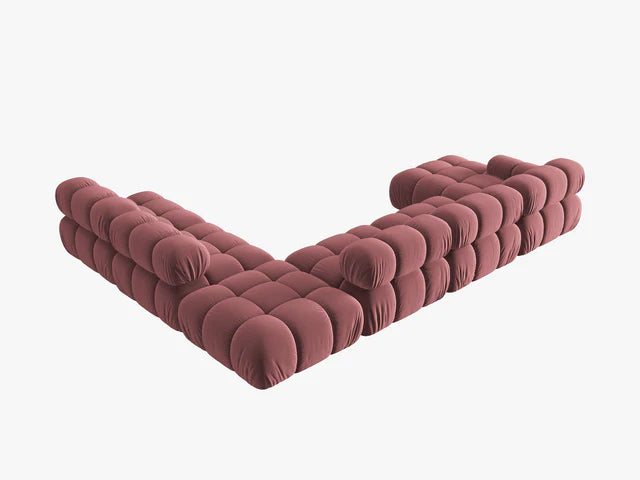 Modulares Sofa Bellis 376x282cm, Material: Samt