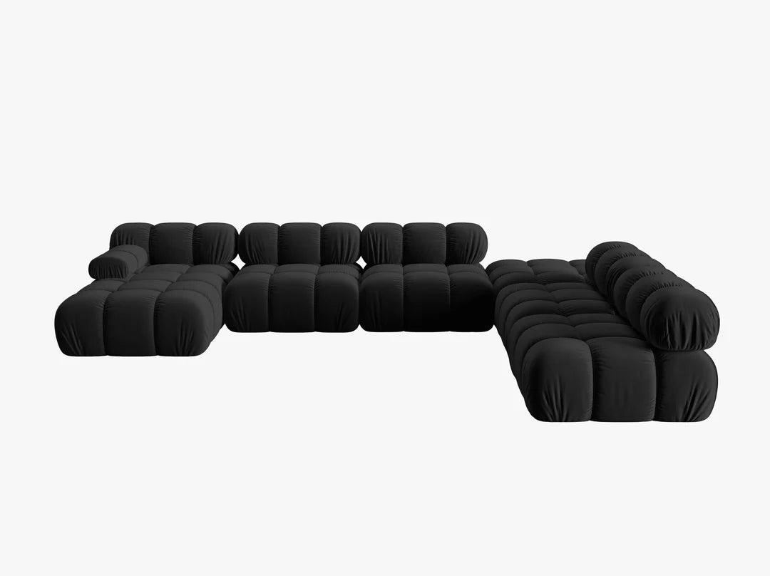 Modulares Sofa Bellis 376x282cm, Material: Samt