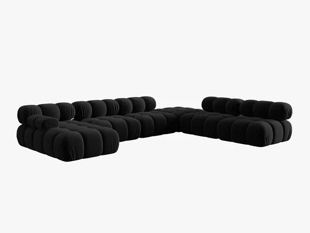 Modulares Sofa Bellis 376x282cm, Material: Samt