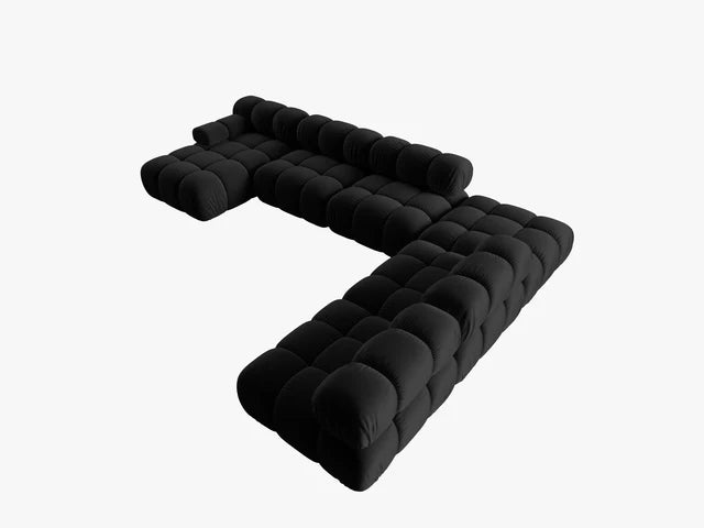 Modulares Sofa Bellis 376x282cm, Material: Samt