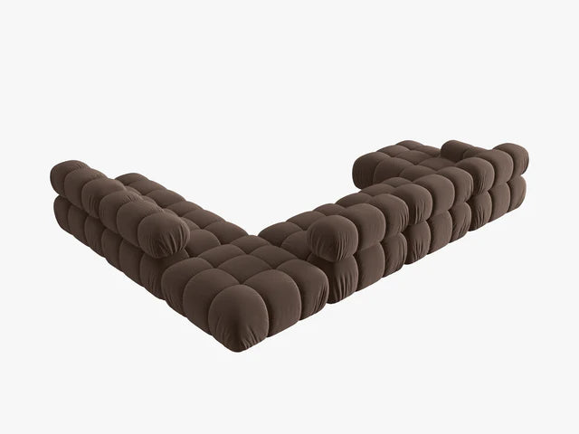 Modulares Sofa Bellis 376x282cm, Material: Samt