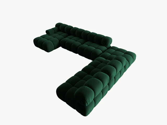 Modulares Sofa Bellis 376x282cm, Material: Samt