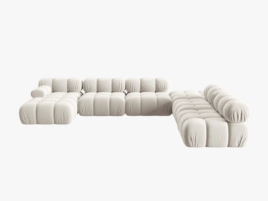 Modulares Sofa Bellis 376x282cm, Material: Samt