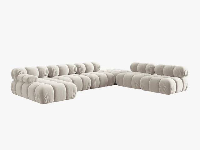 Modulares Sofa Bellis 376x282cm, Material: Samt