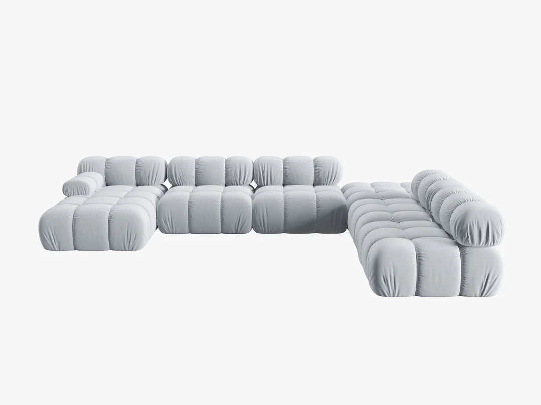 Modulares Sofa Bellis 376x282cm, Material: Samt