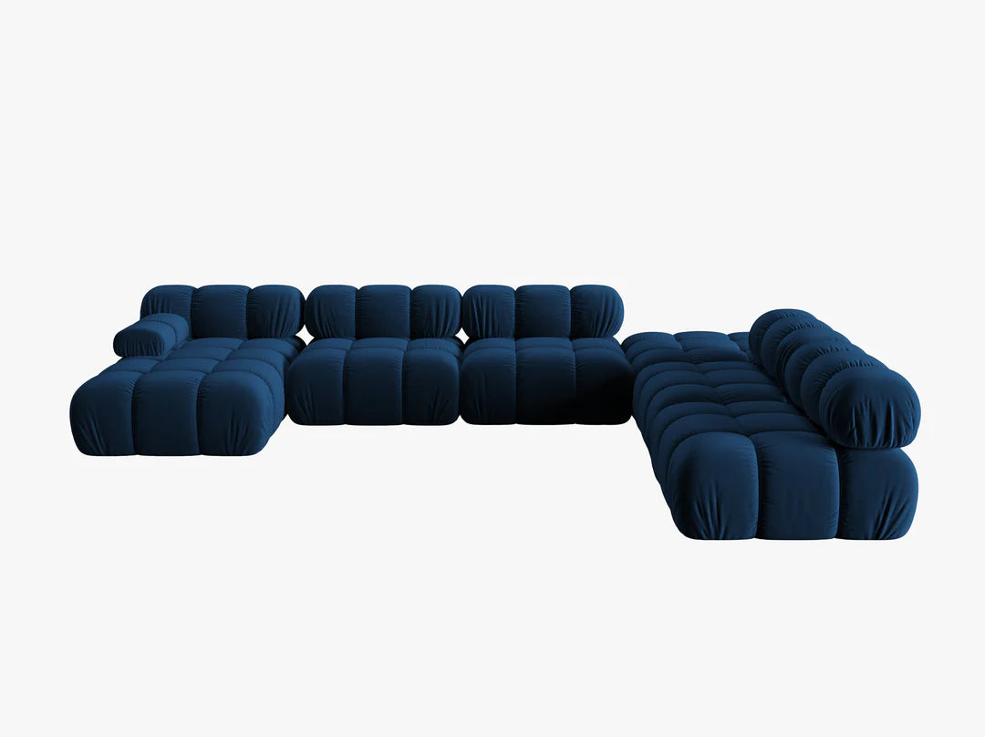 Modulares Sofa Bellis 376x282cm, Material: Samt