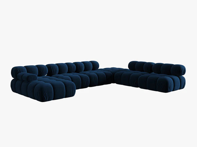 Modulares Sofa Bellis 376x282cm, Material: Samt