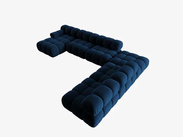 Modulares Sofa Bellis 376x282cm, Material: Samt