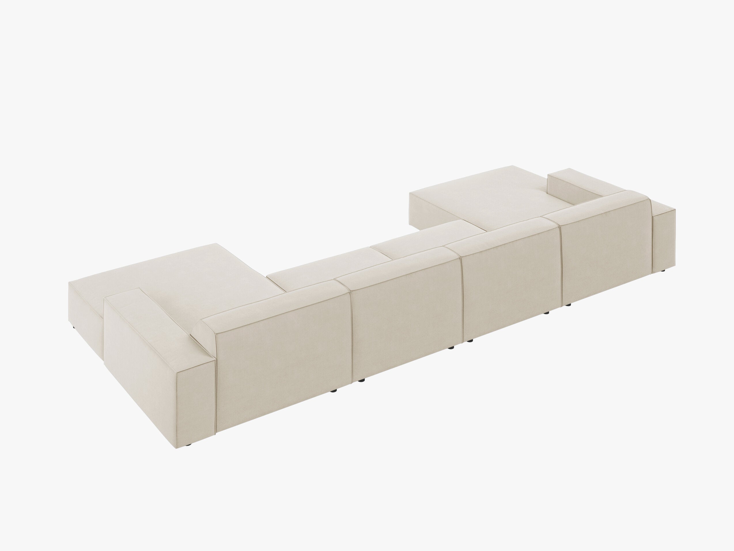 Jodie-Set 364x166cm, Material: Samt