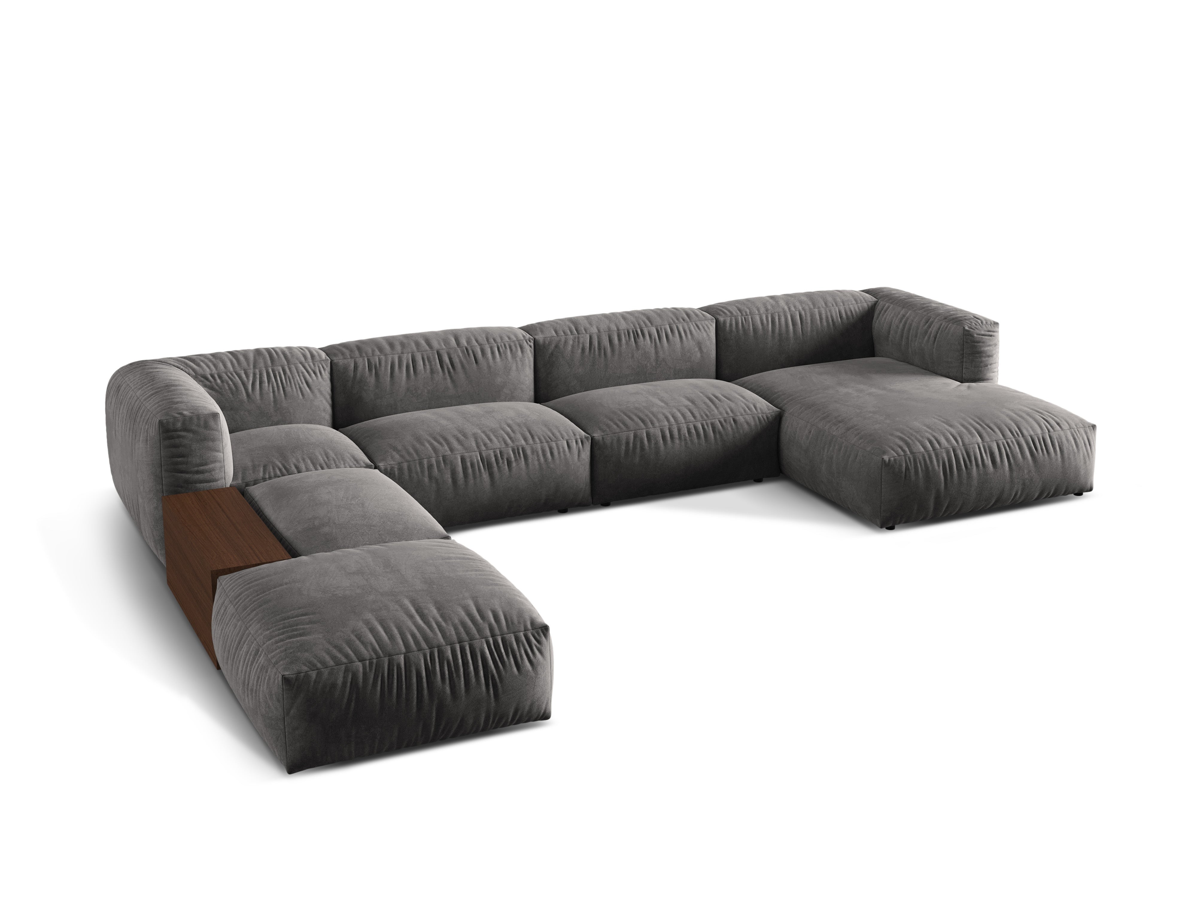 Sofa Martina, 406x280cm, Material: Samt