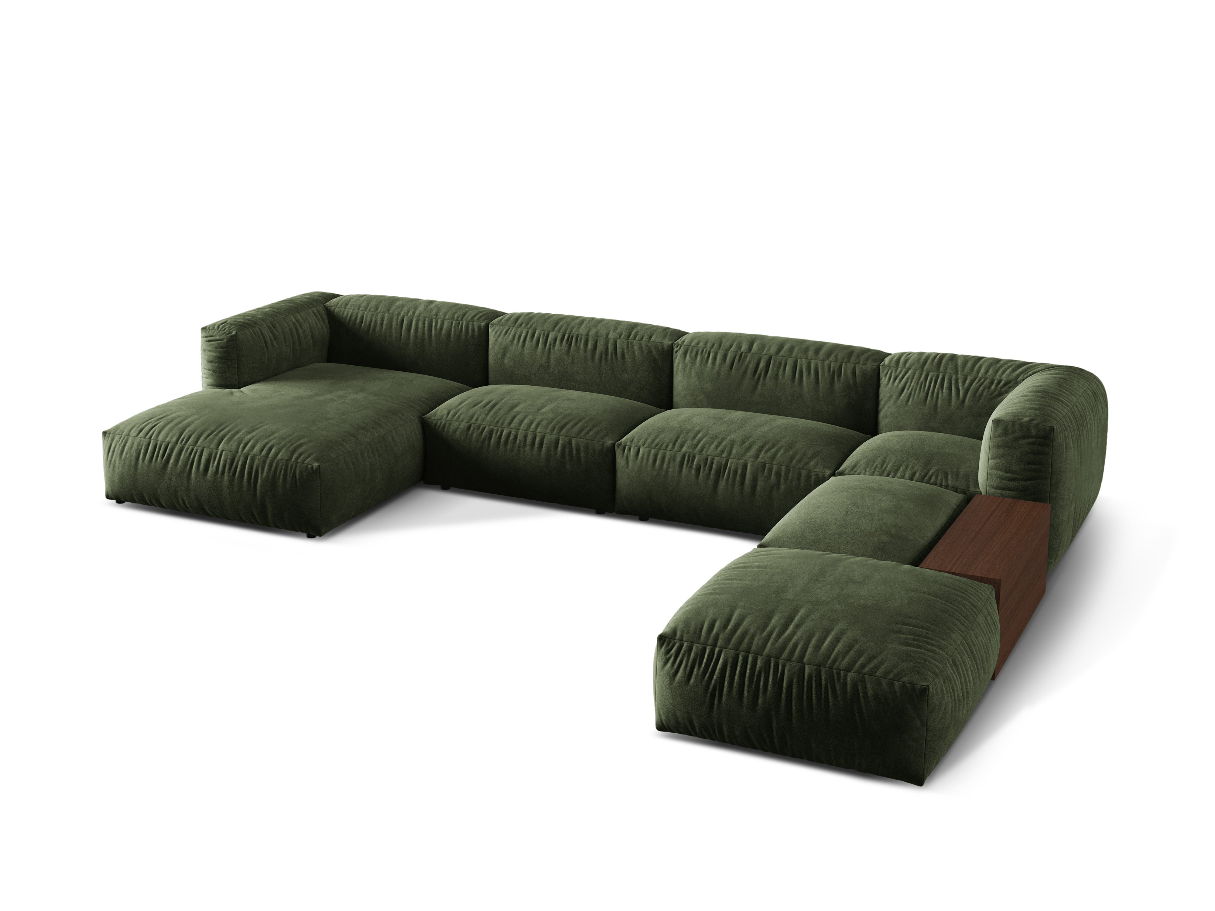 Sofa Martina, 406x280cm, Material: Samt
