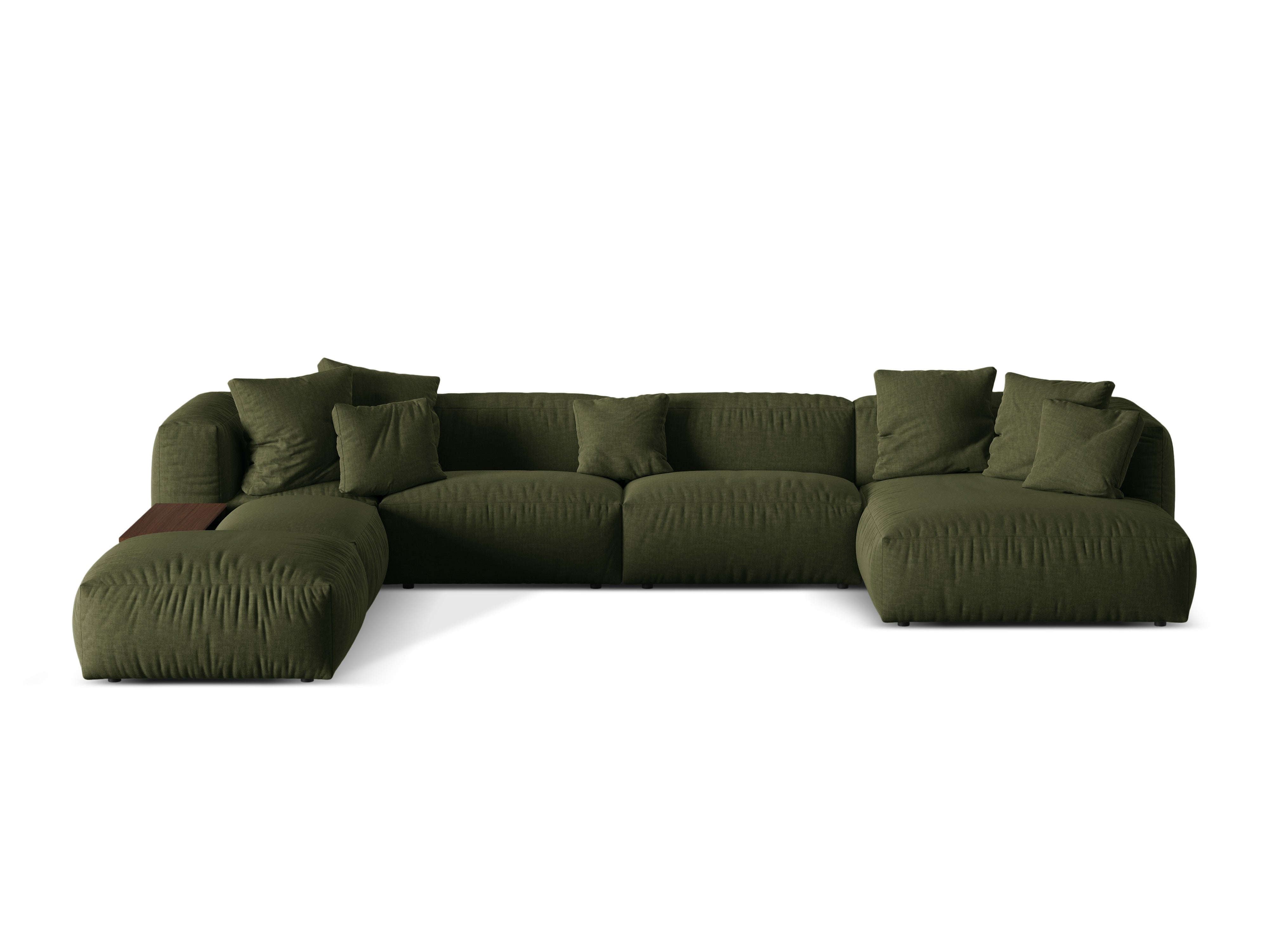 Sofa Martina, 406x280cm, Material: Strukturstoff