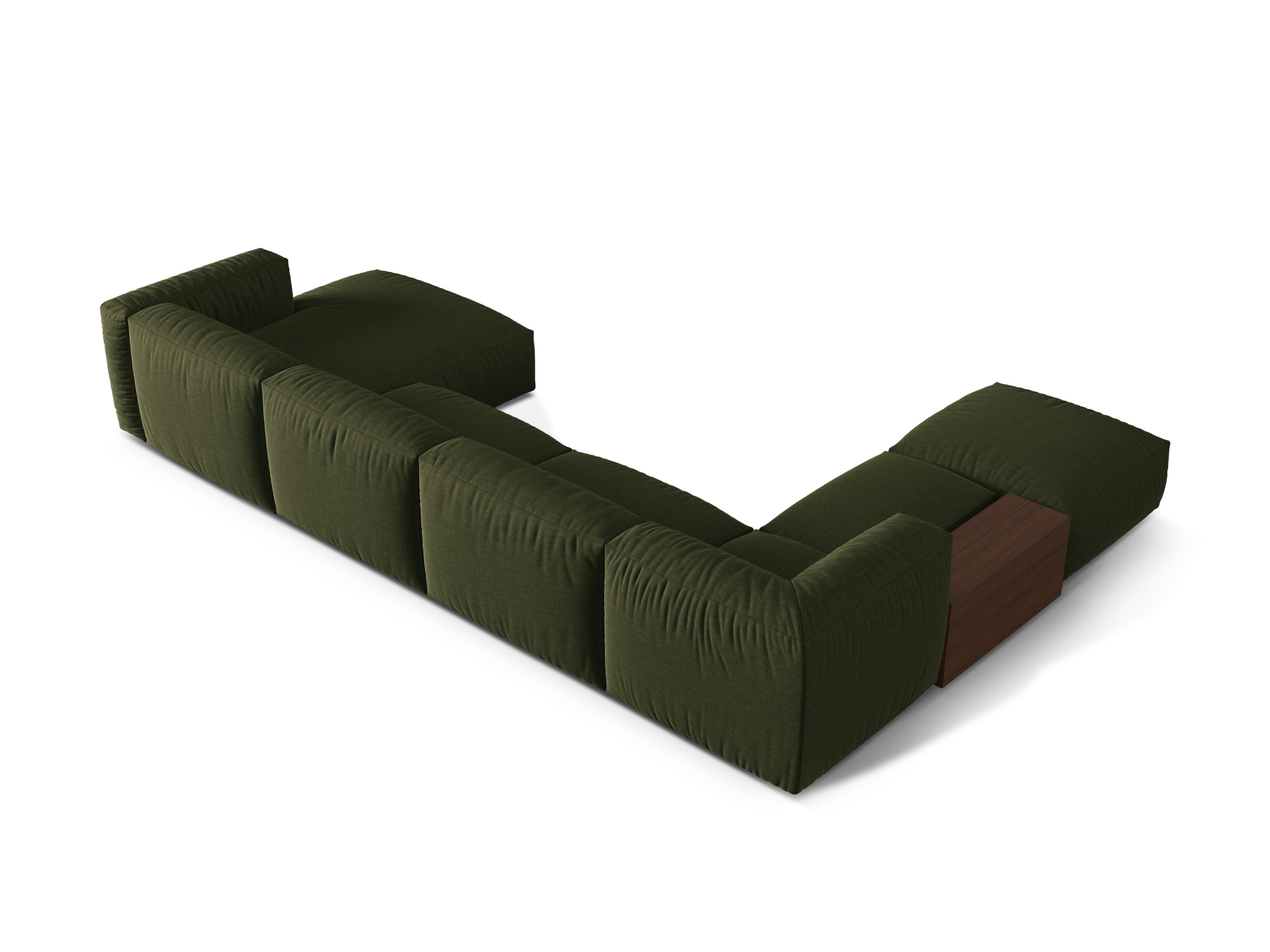 Sofa Martina, 406x280cm, Material: Strukturstoff
