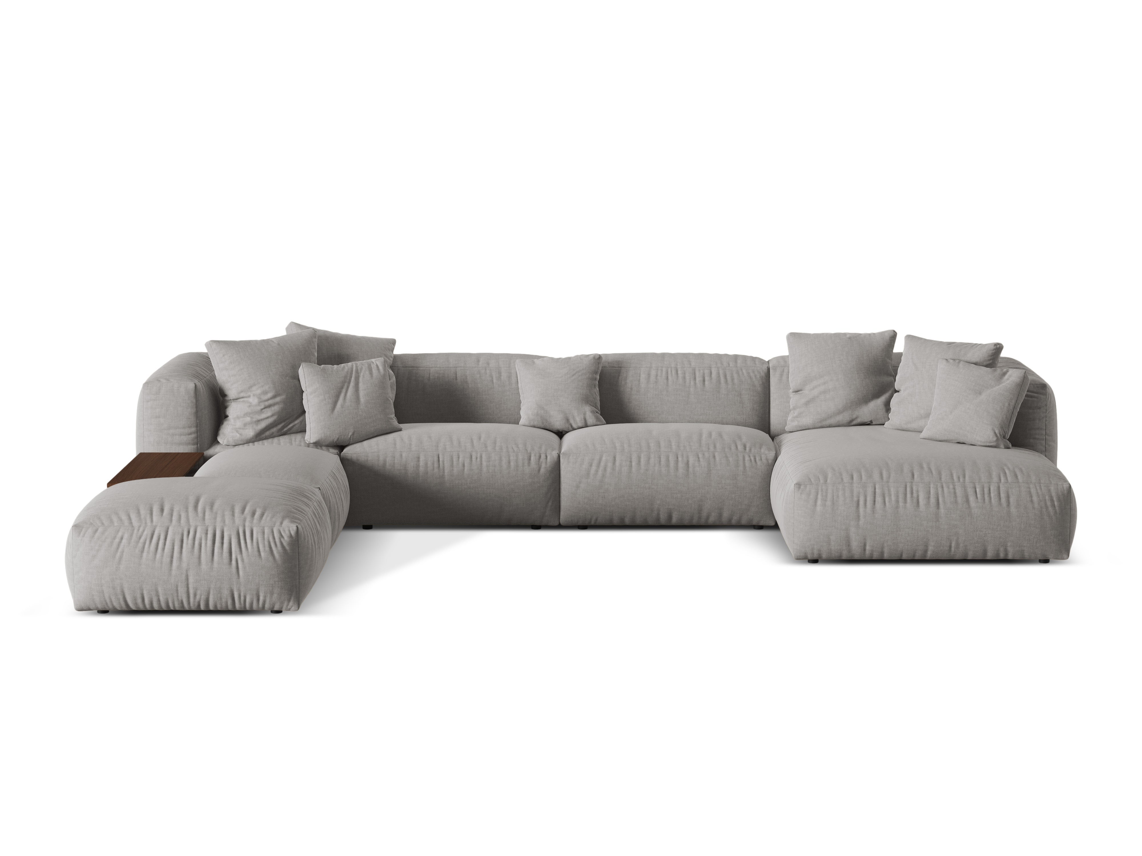 Sofa Martina, 406x280cm, Material: Strukturstoff