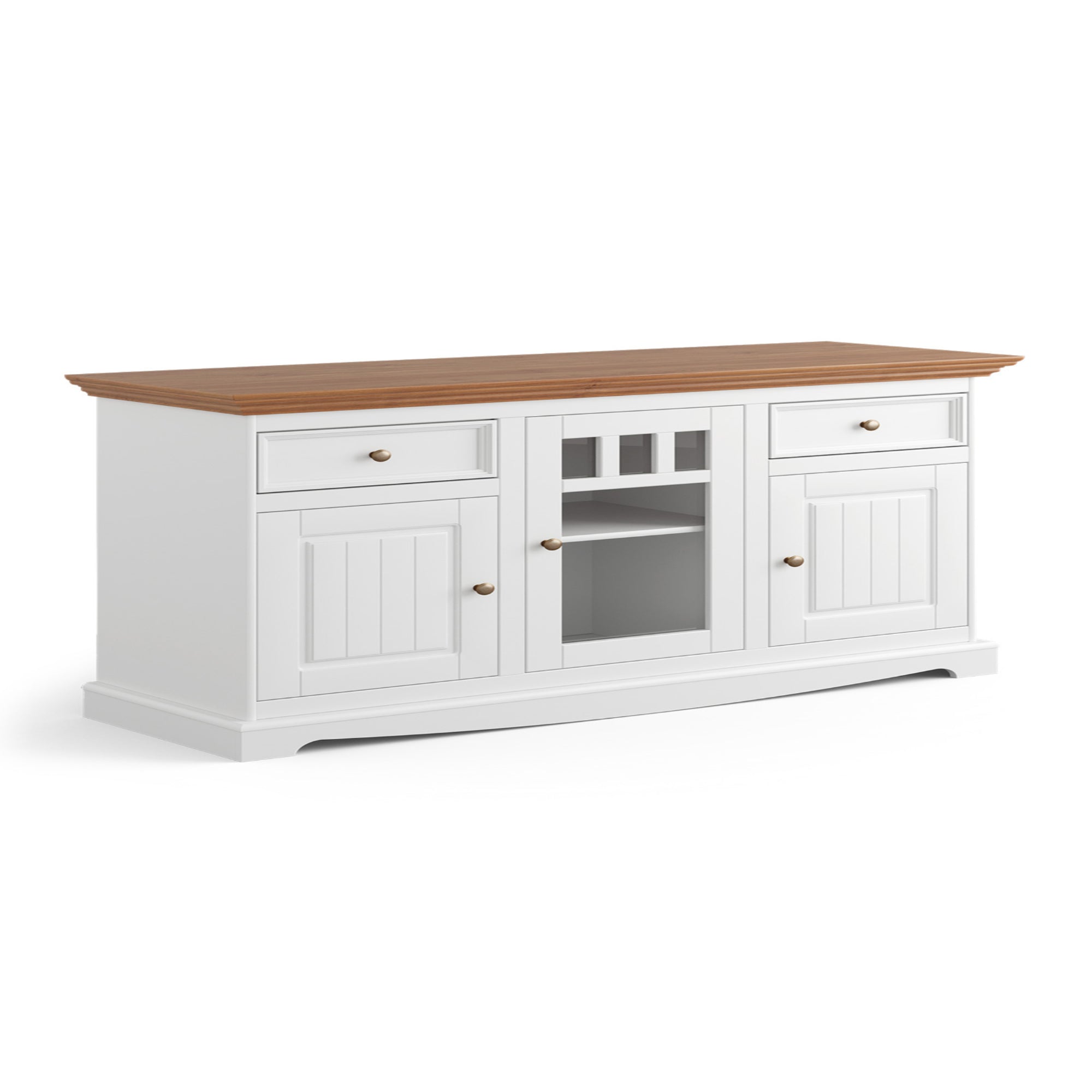 Kommode Belluno 130x44 cm, Material: Massives Kiefernholz