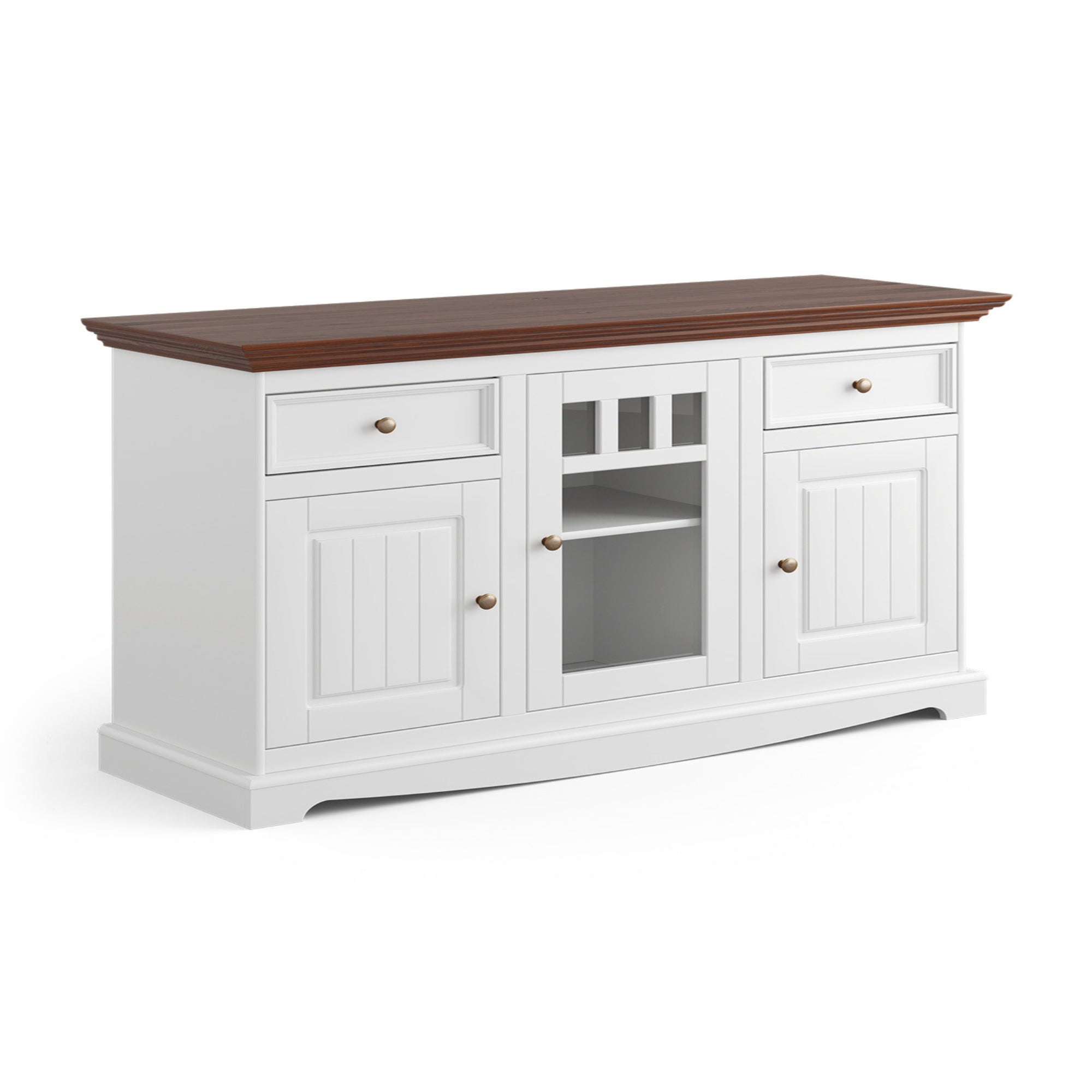 Kommode Belluno 130x44 cm, Material: Massives Kiefernholz