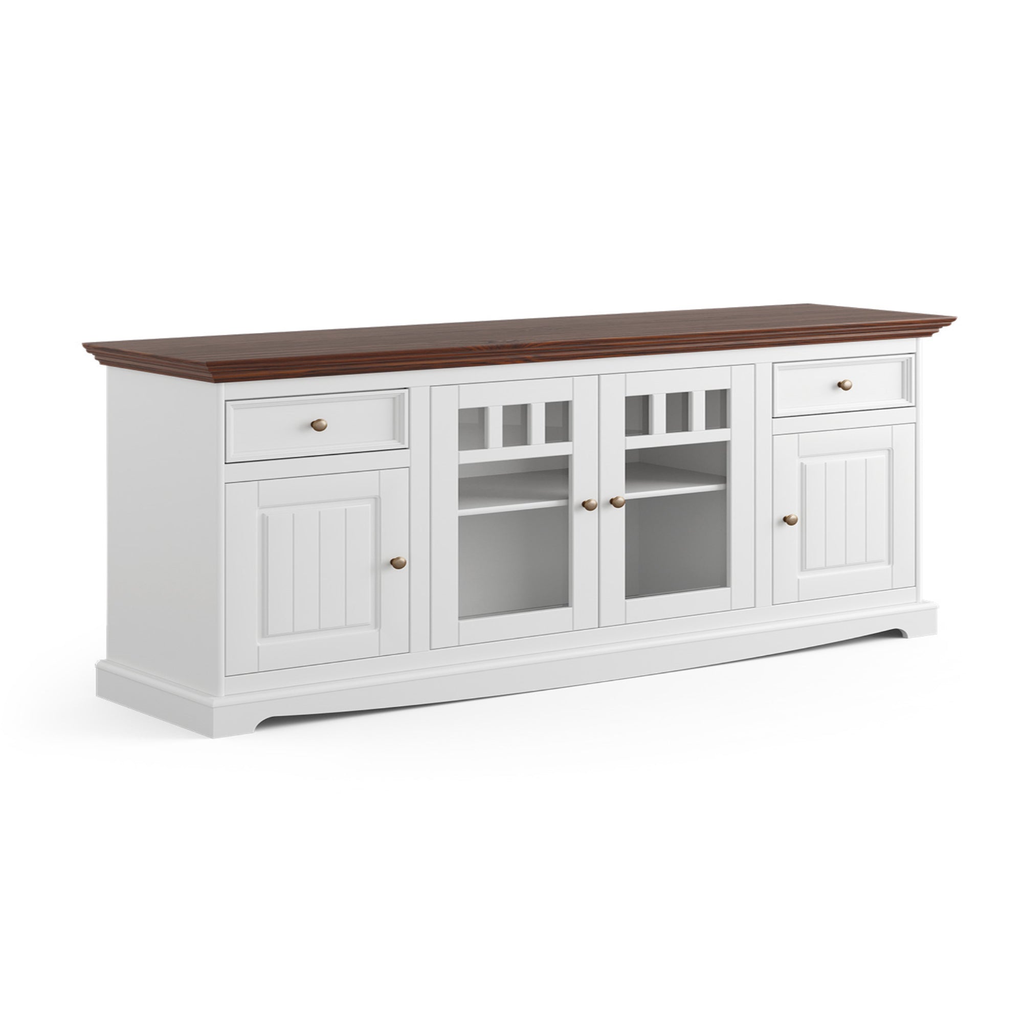 Kommode Belluno 167x44 cm, Material: Massives Kiefernholz