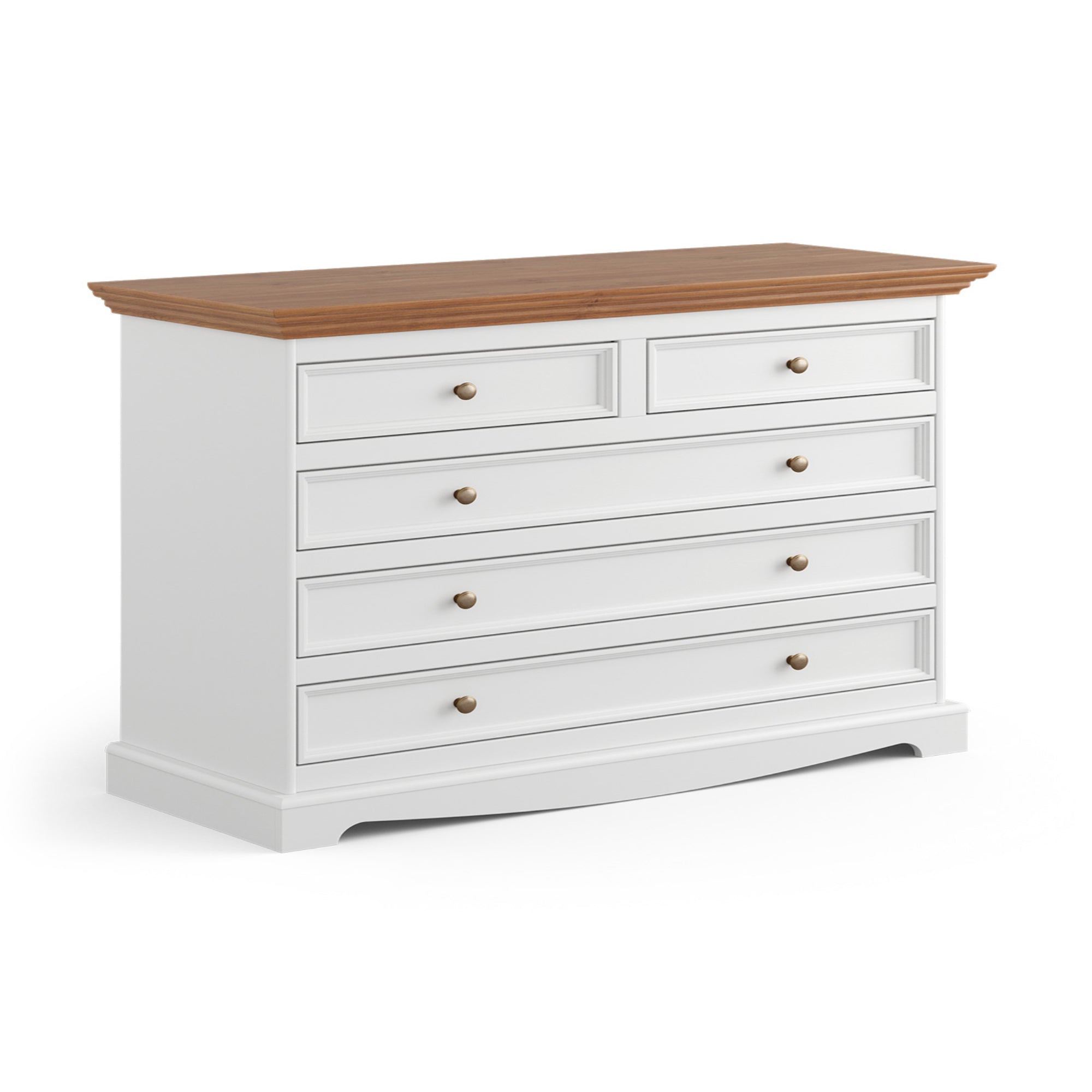 Kommode Belluno 111x44 cm, Material: Massives Kiefernholz
