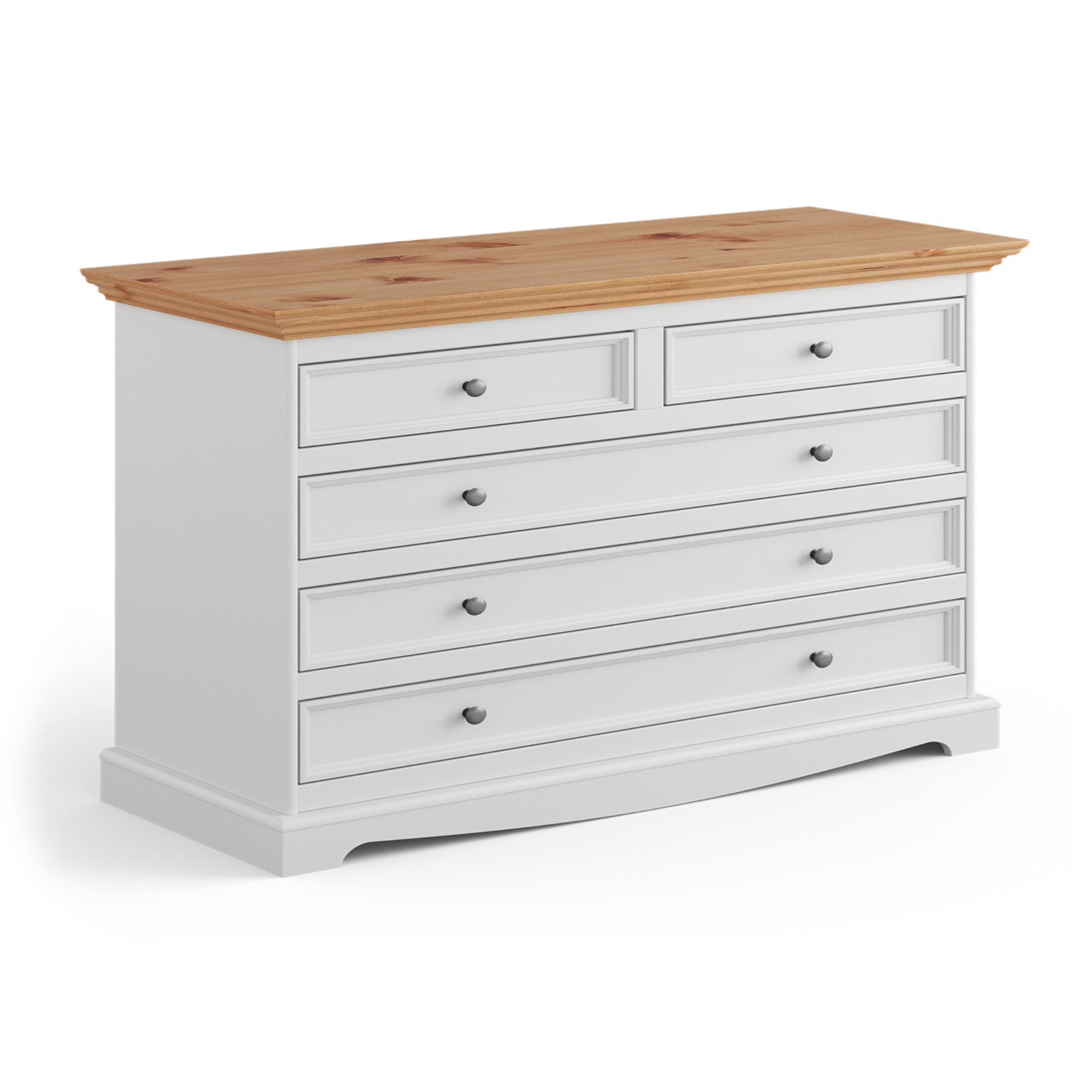 Kommode Belluno 111x44 cm, Material: Massives Kiefernholz