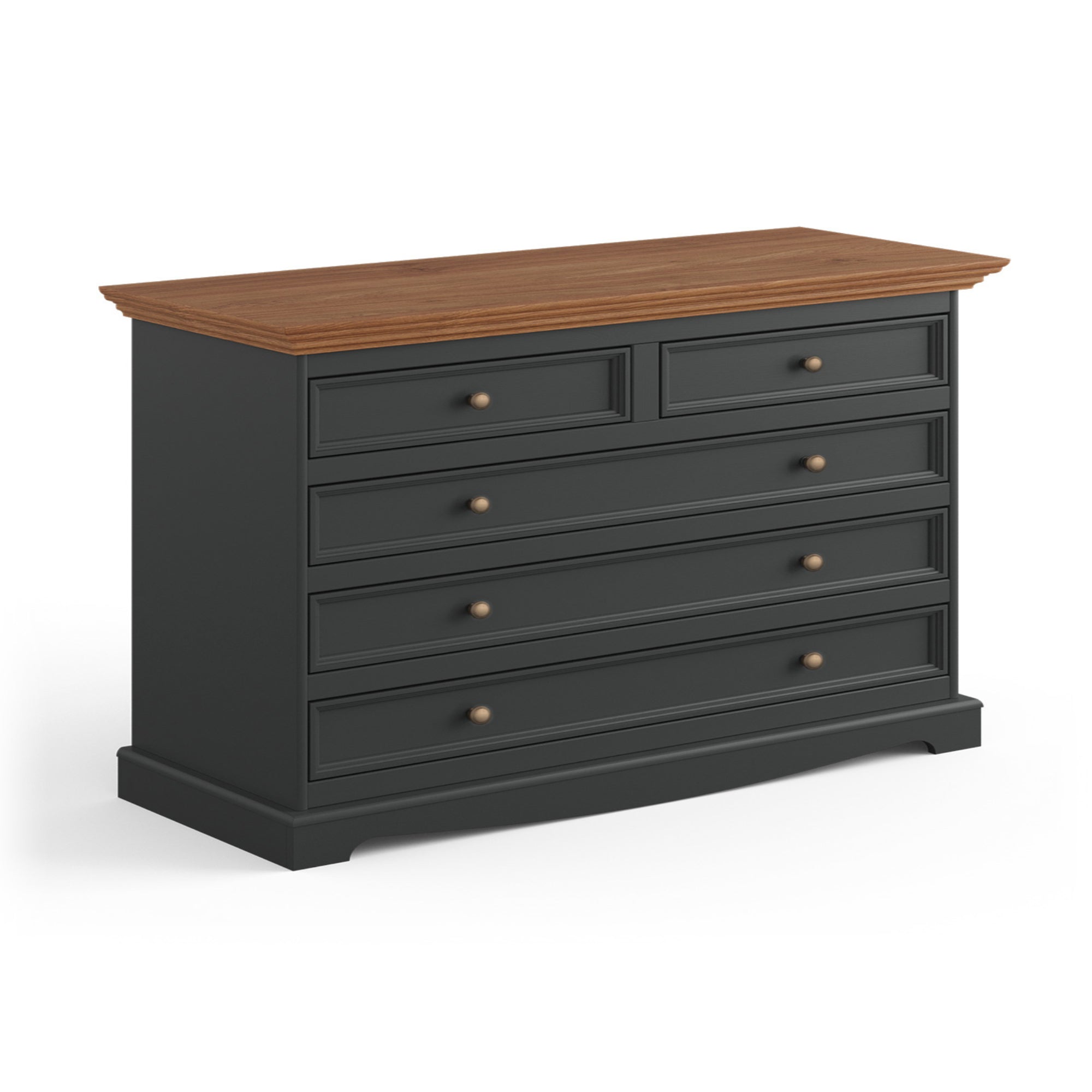 Kommode Belluno 111,4x44,2 cm, Material: Massives Kiefernholz