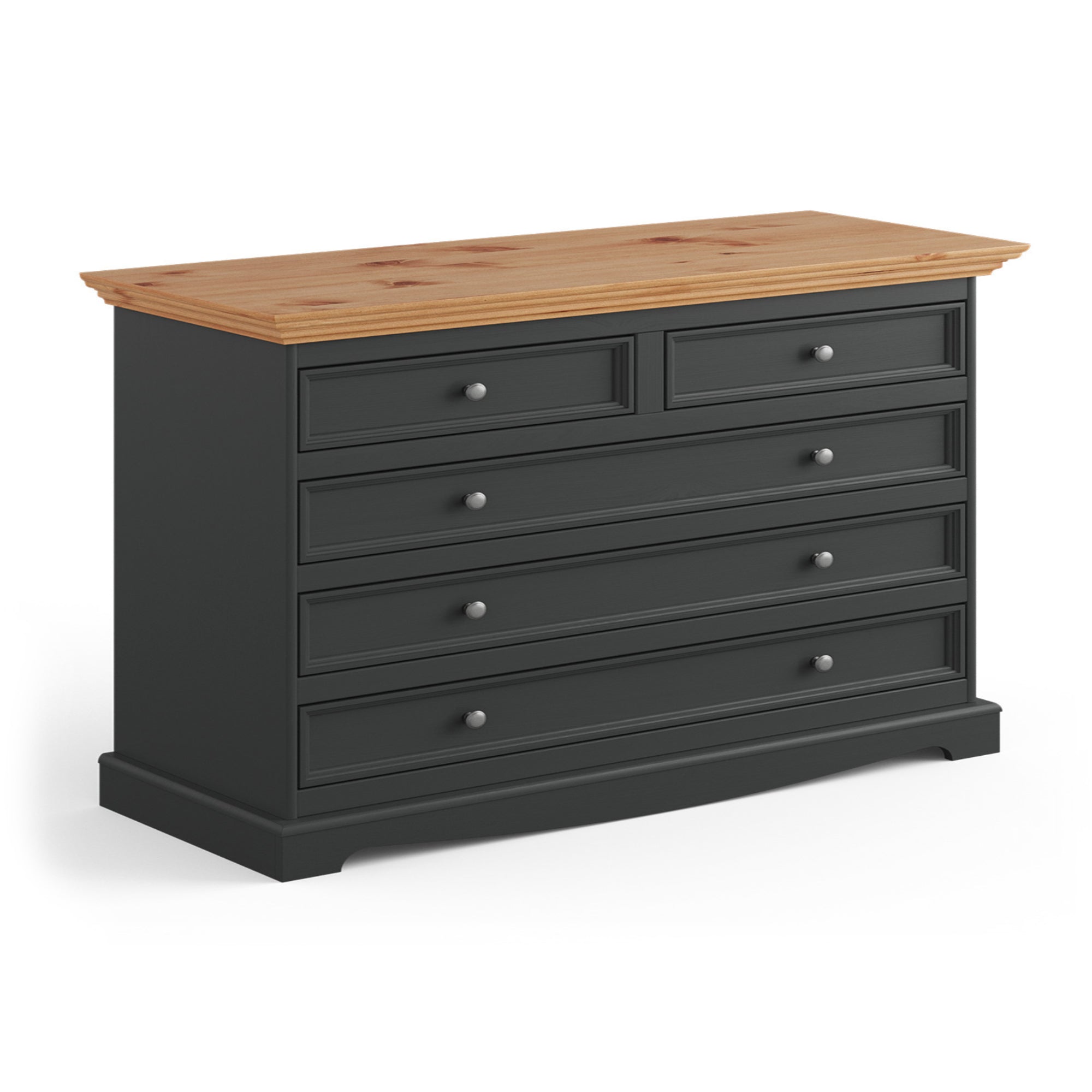 Kommode Belluno 111,4x44,2 cm, Material: Massives Kiefernholz