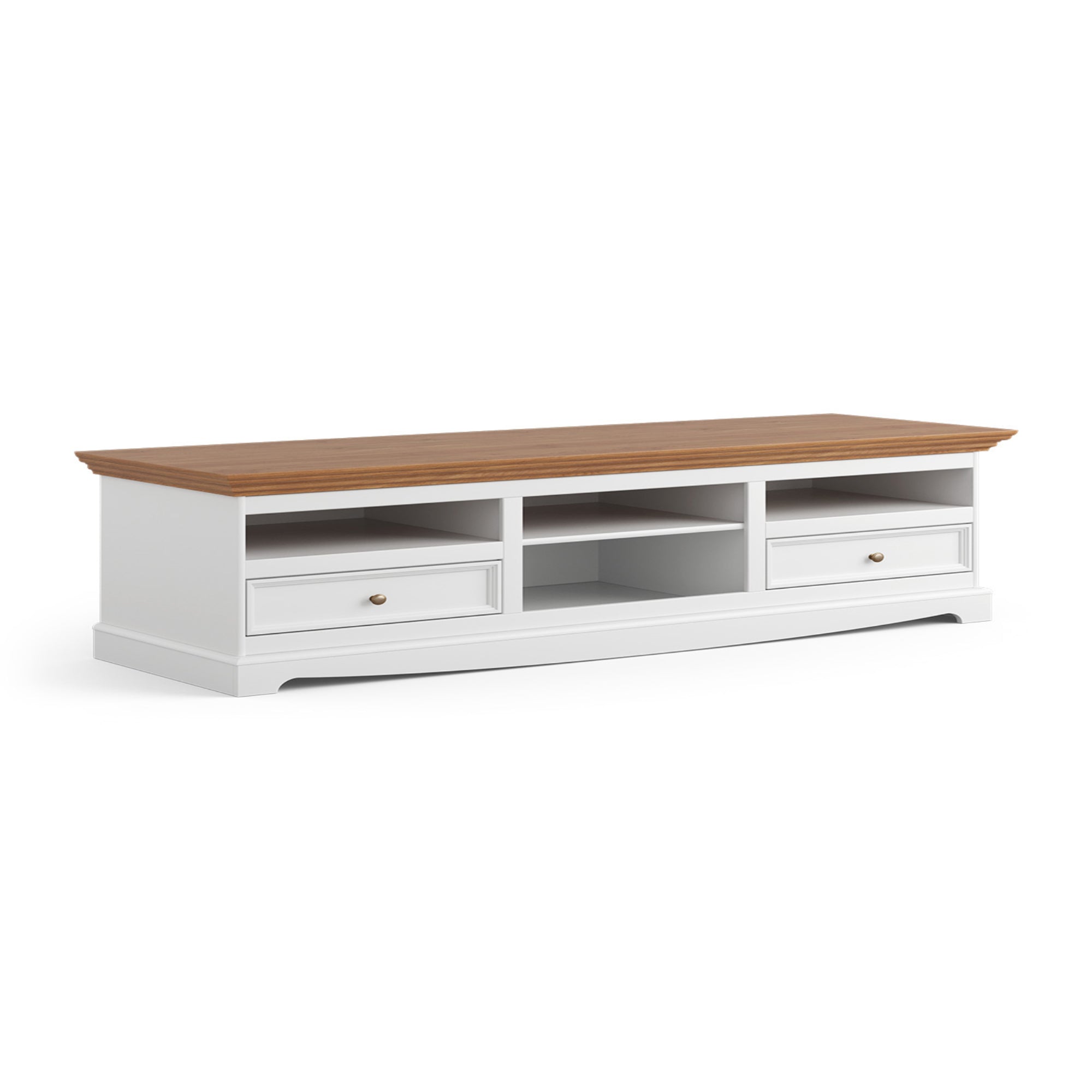 TV-Kommode Belluno 167x53 cm, Material: Massives Kiefernholz
