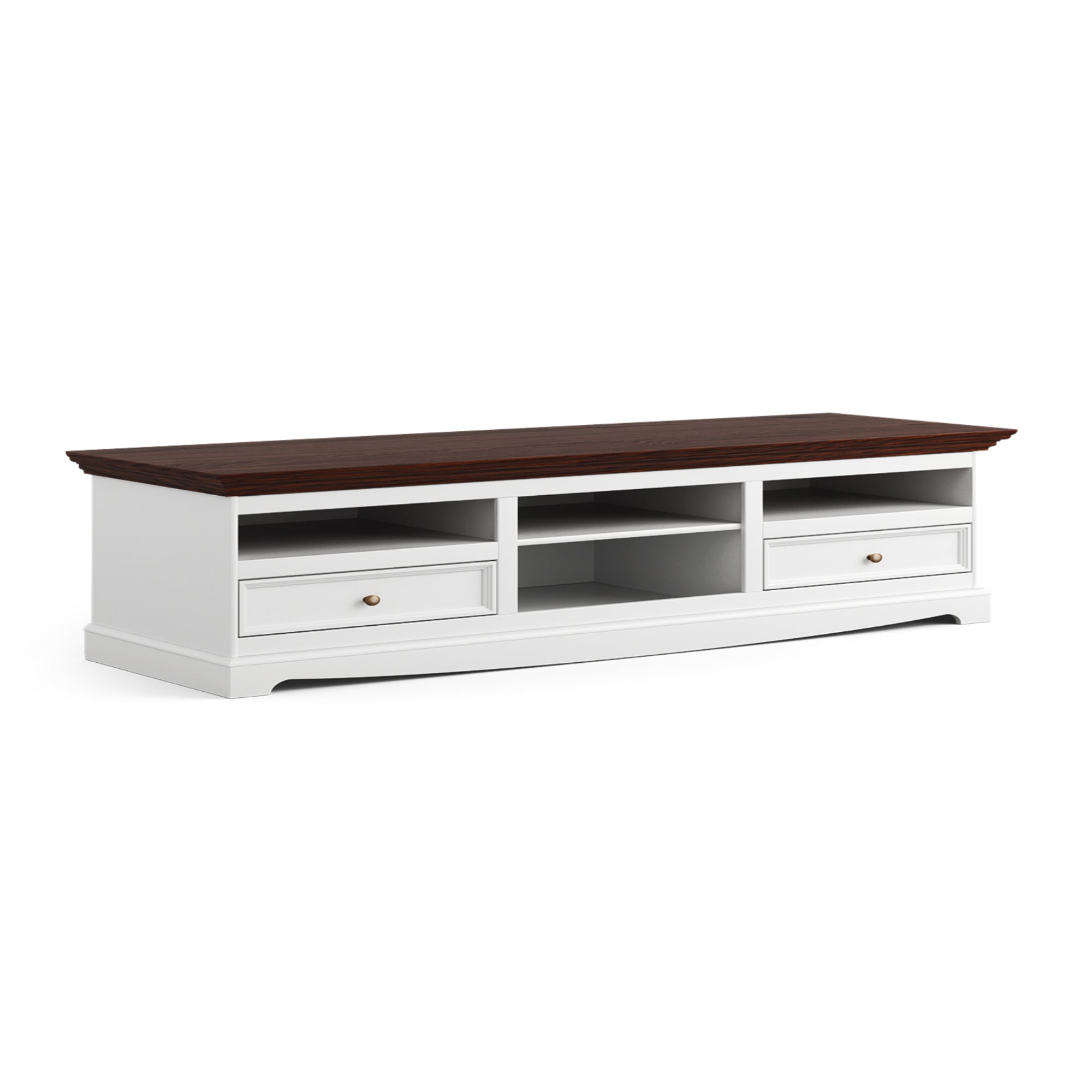 TV-Kommode Belluno 167x53 cm, Material: Massives Kiefernholz