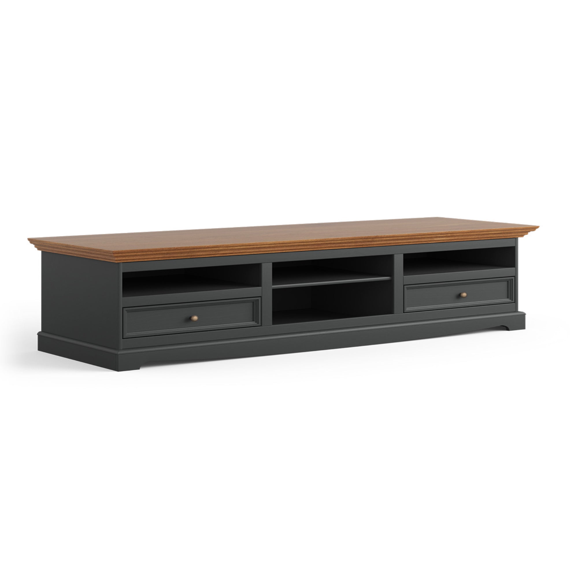 TV-Kommode Belluno 167x53,2 cm, Material: Massiv Kiefernholz