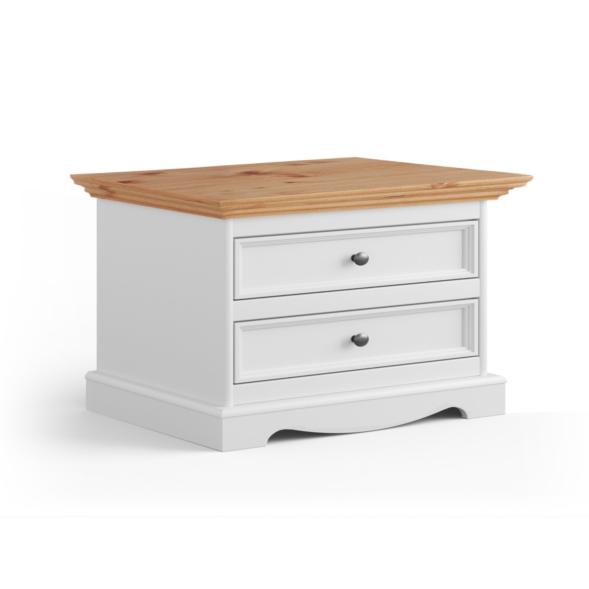Nachttisch Belluno, Material: Massives Kiefernholz