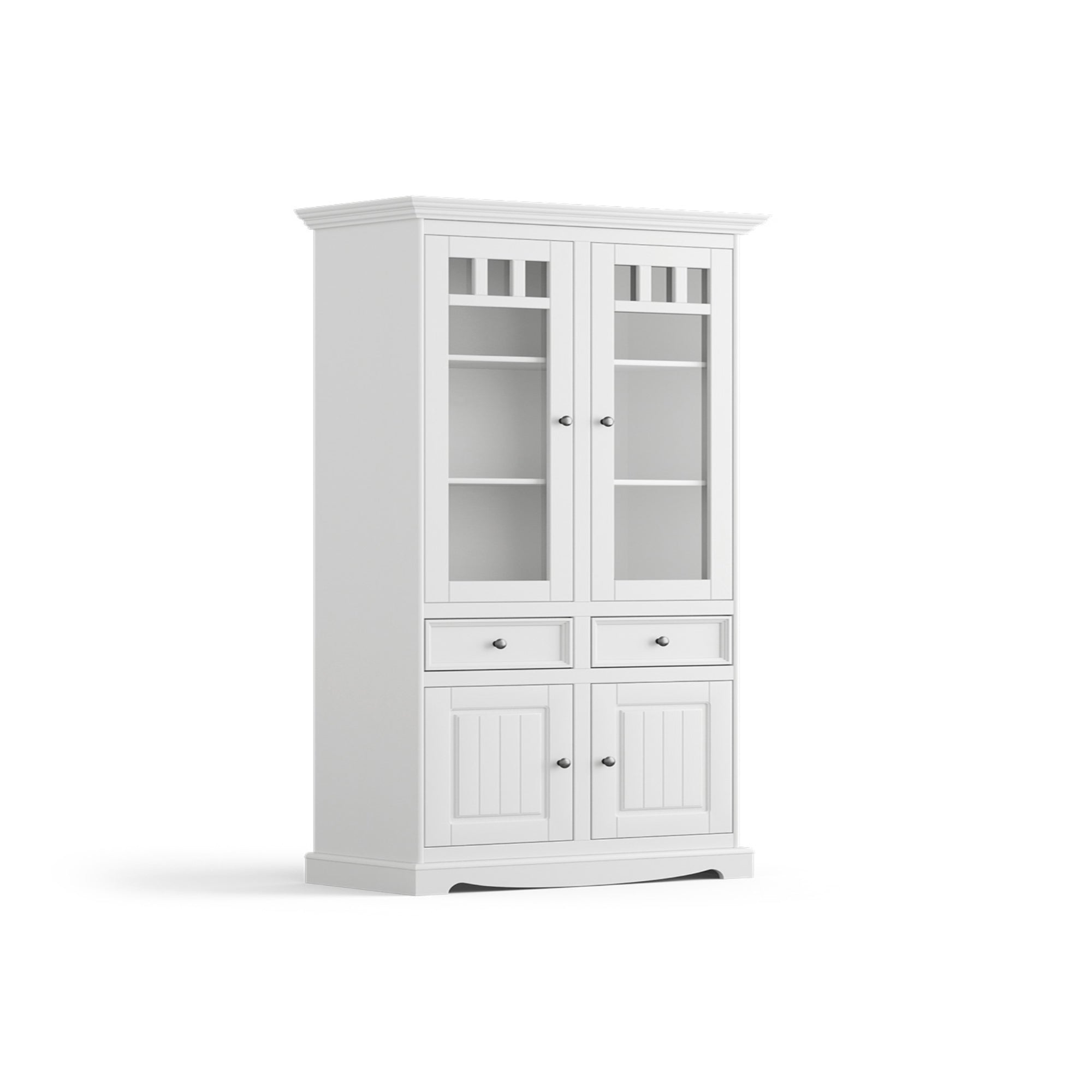 Vitrine Belluno 44x190 cm, Material: Massives Kiefernholz