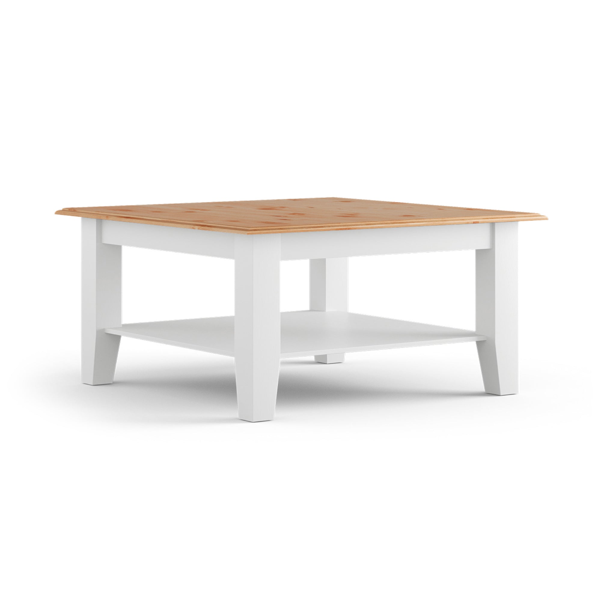 Klubtisch Belluno 70x70 cm, Material: Massives Kiefernholz