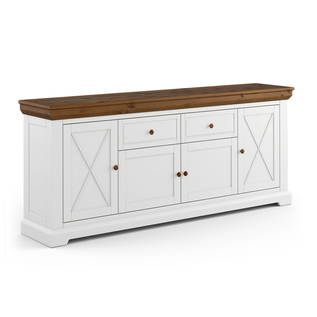 Kommode Marone 84,6x41,2 cm, Material: Massives Kiefernholz