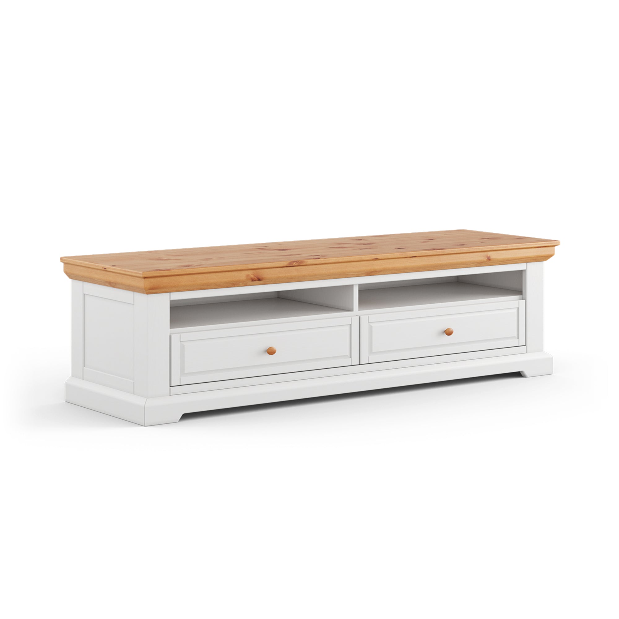 TV-Kommode Marone 155,2x47,6 cm, Material: Massives Kiefernholz