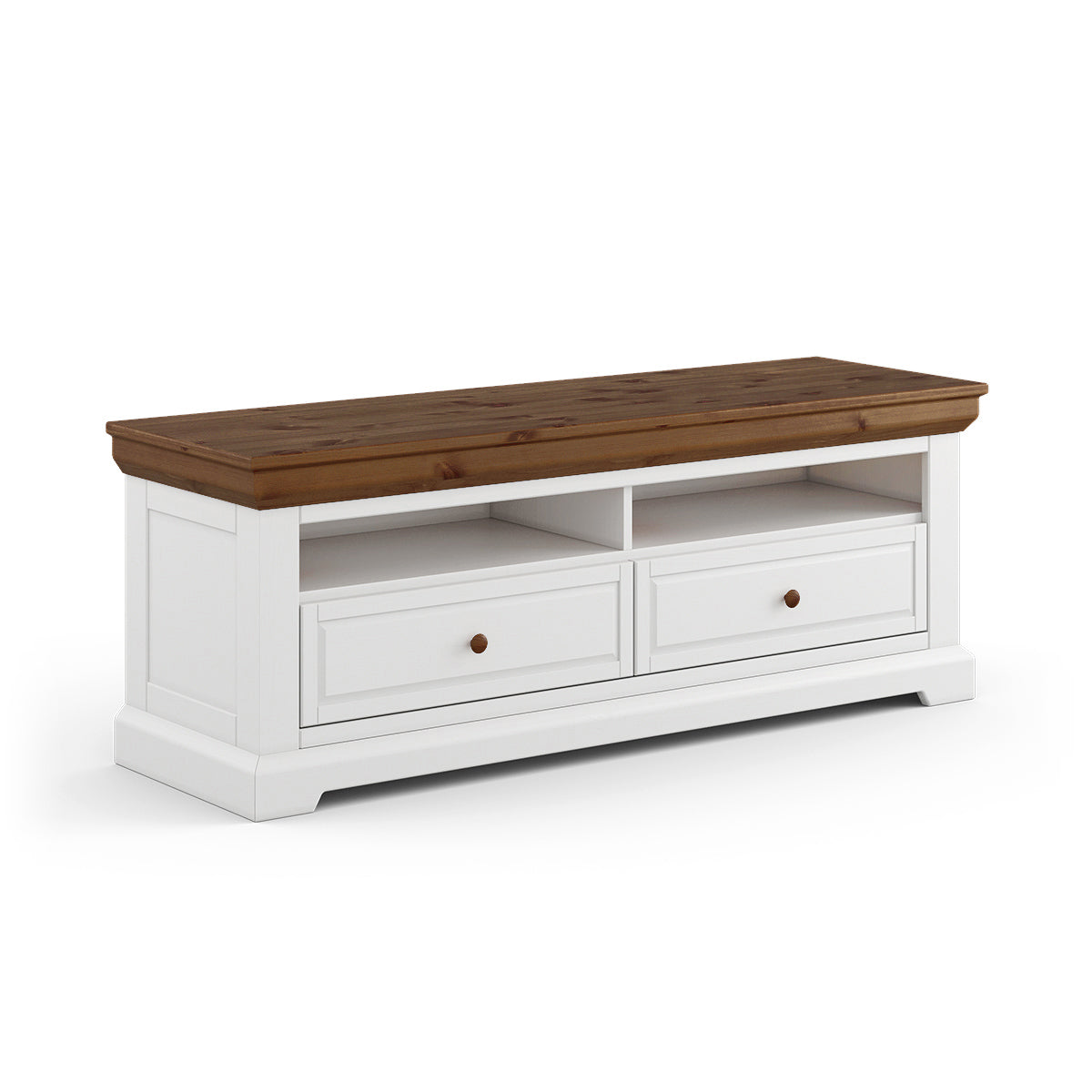 TV-Kommode Marone 155,2x47,6 cm, Material: Massives Kiefernholz