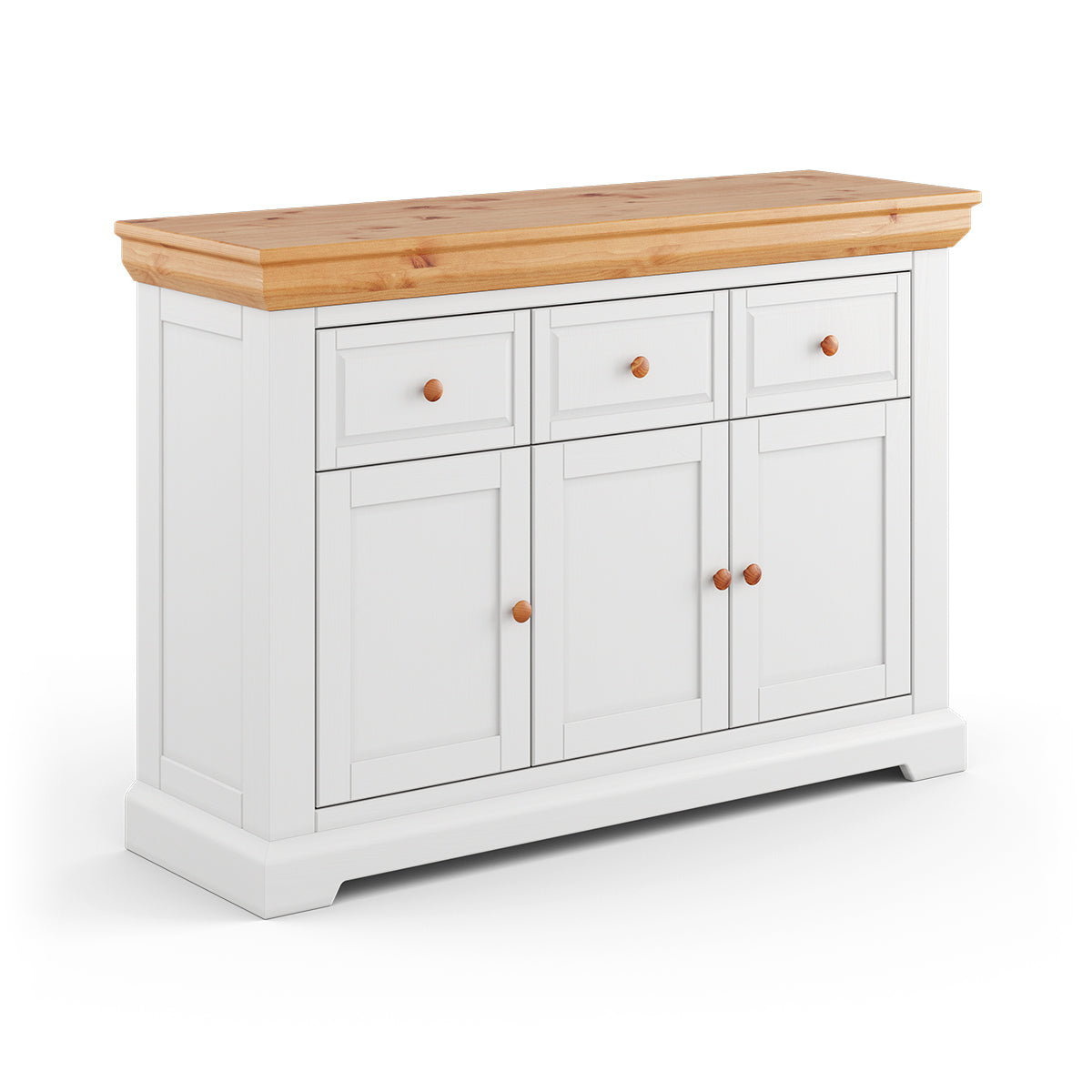 Kommode Marone 131,6x41,2 cm, Material: Massives Kiefernholz