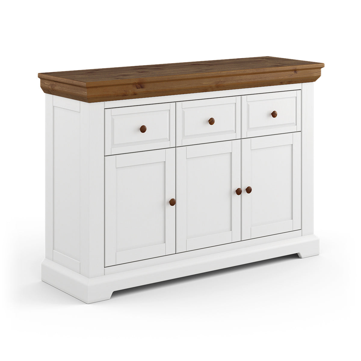 Kommode Marone 131,6x41,2 cm, Material: Massives Kiefernholz