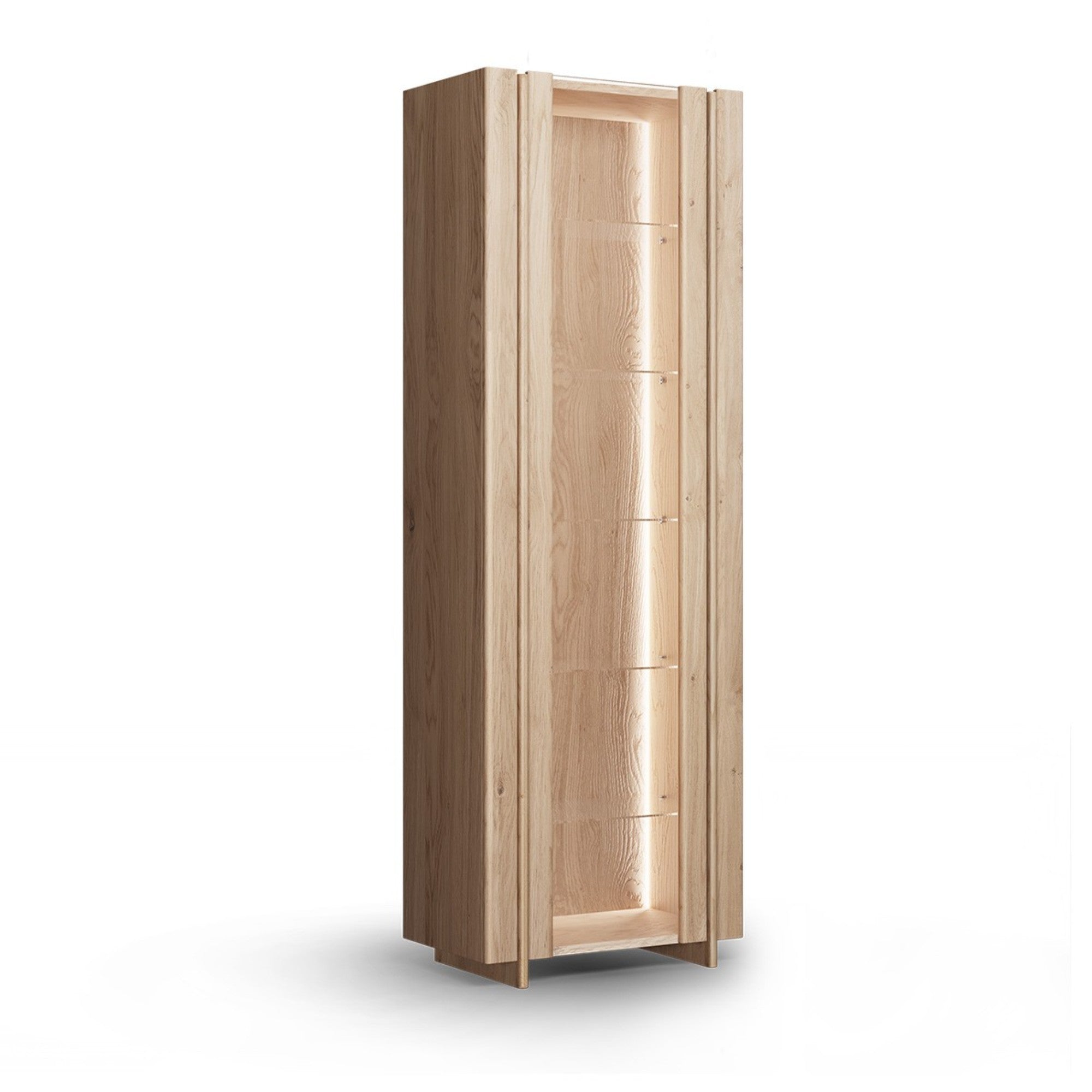 Vitrine Tivoli 68x206cm, Material: Auswahlmöglichkeit