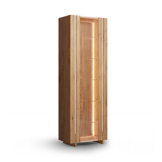 Vitrine Tivoli 68x206cm, Material: Auswahlmöglichkeit