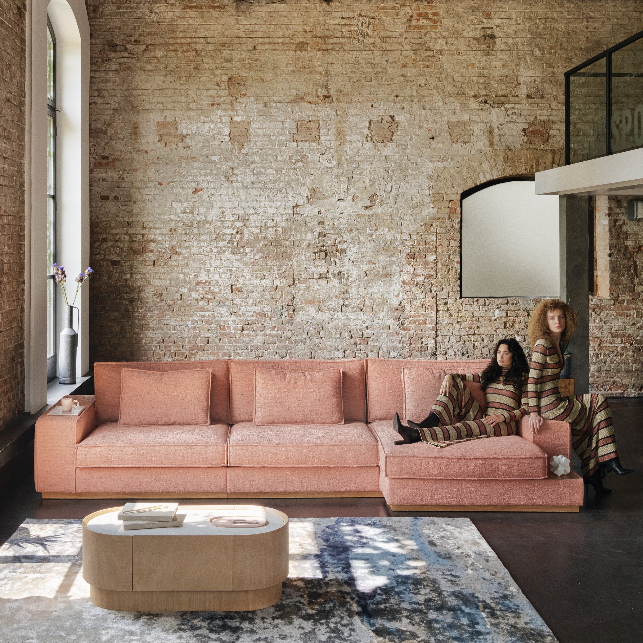 Modulare Garnitur Mood, Material: Auswahl möglich