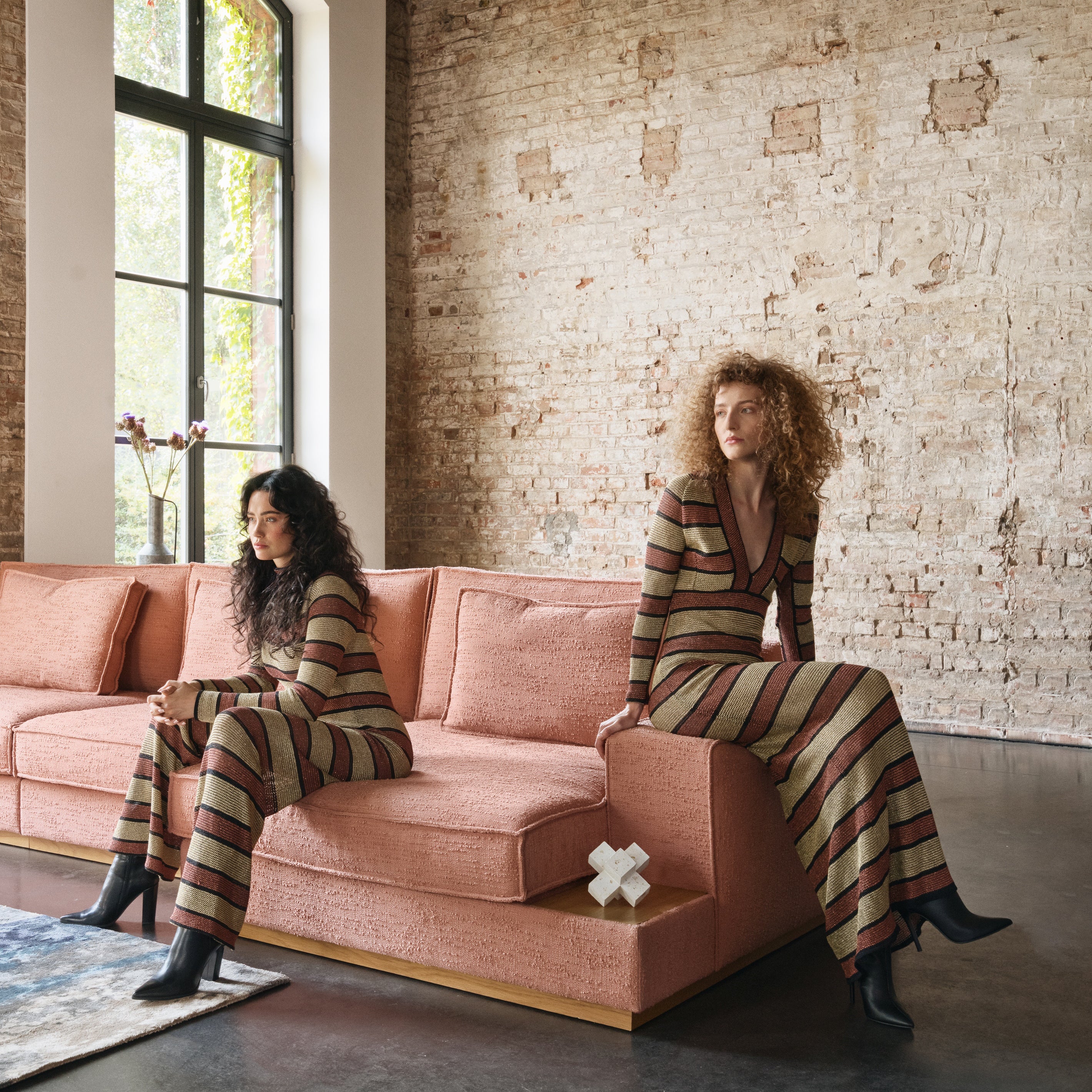 Modulare Garnitur Mood, Material: Auswahl möglich