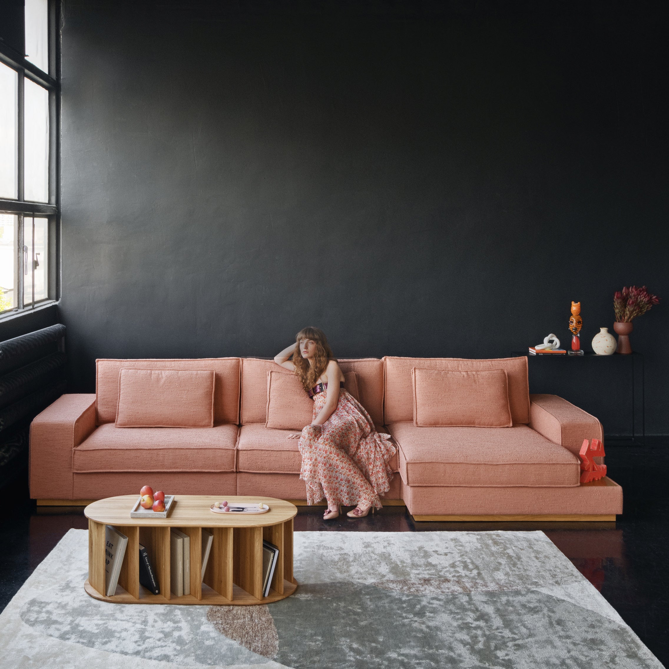 Modulare Garnitur Mood, Material: Auswahl möglich