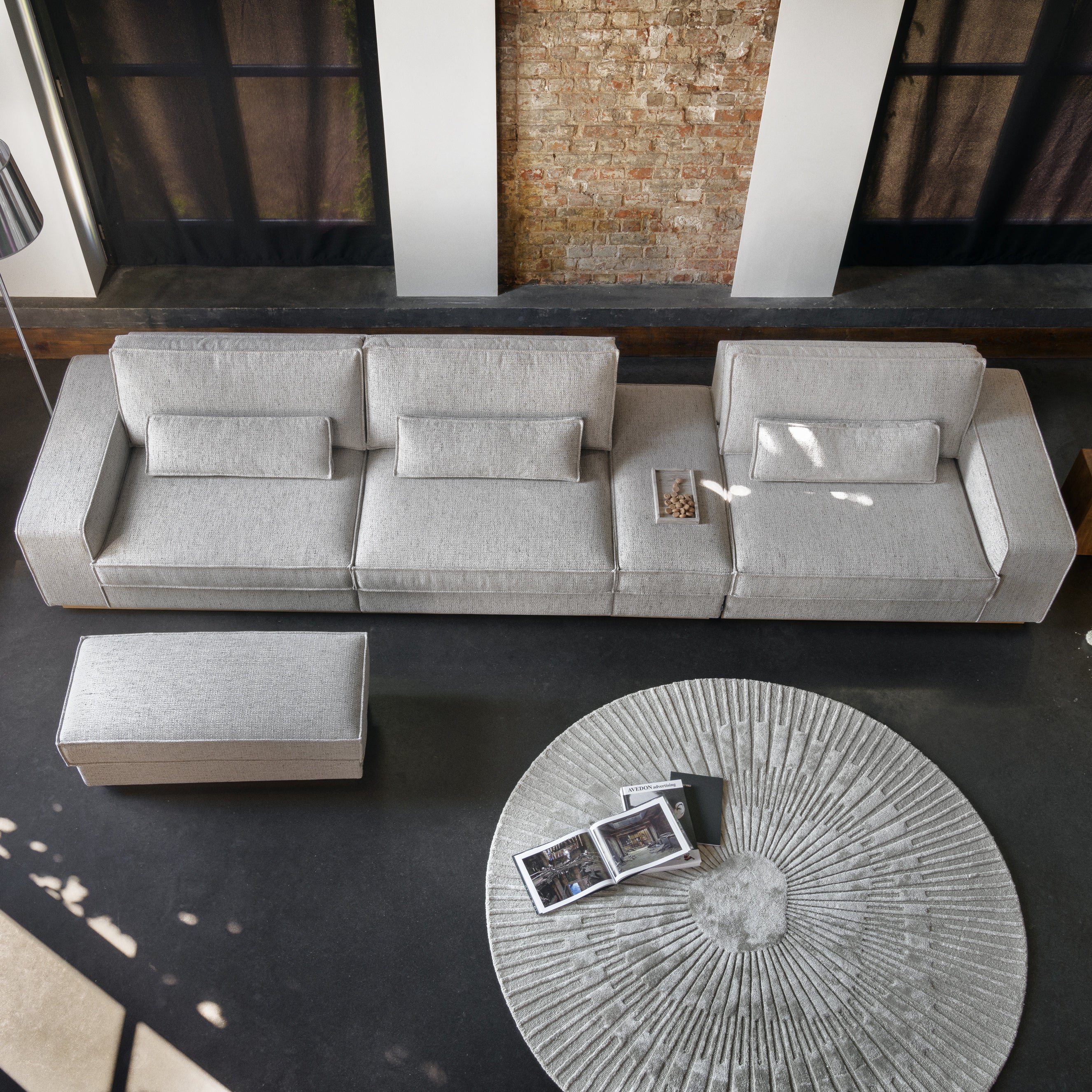 Modulare Garnitur Mood, Material: Auswahl möglich