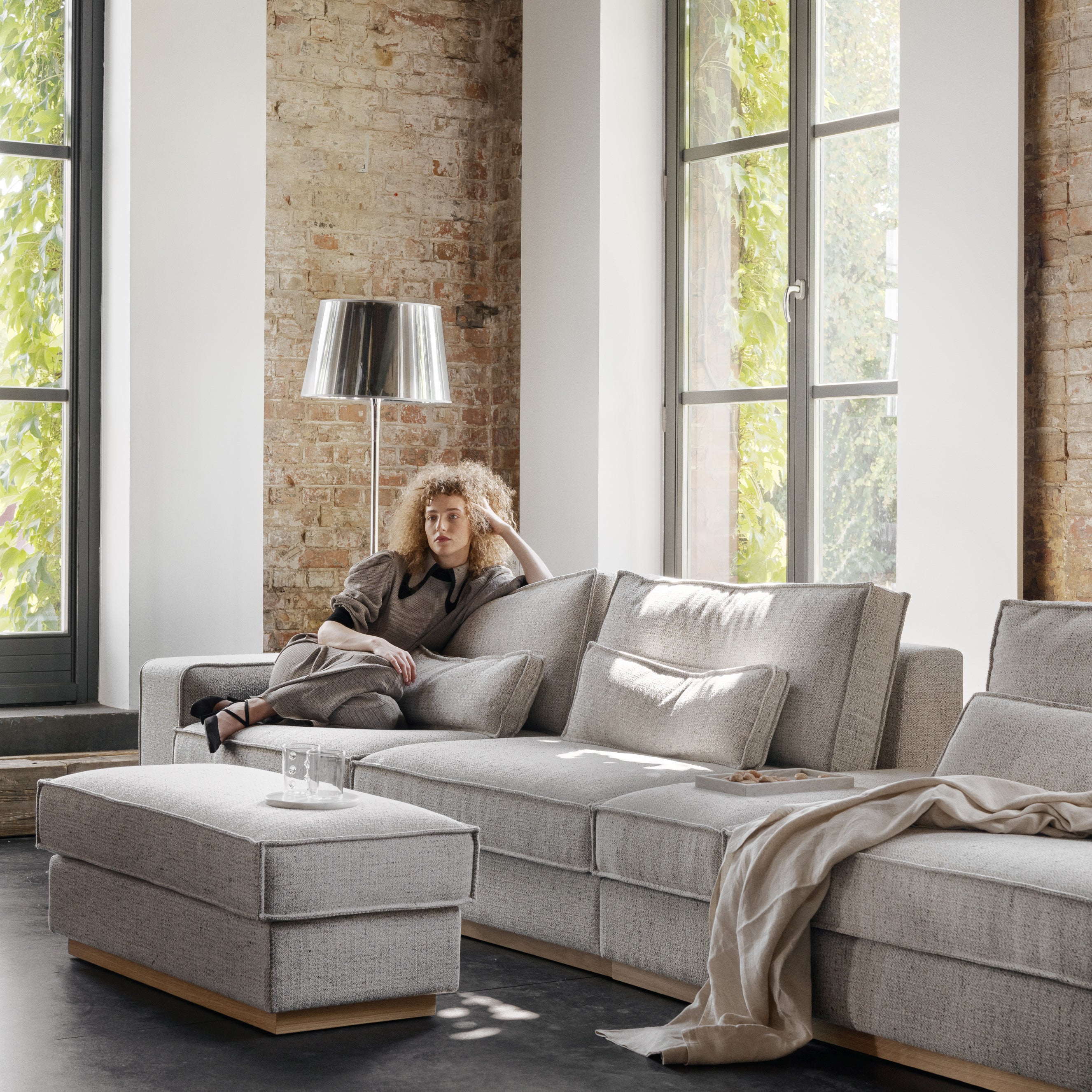 Modulare Garnitur Mood, Material: Auswahl möglich