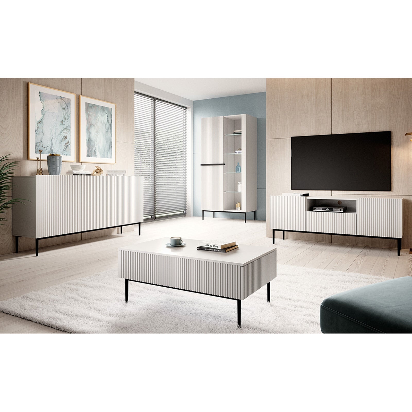 Kommode Nicole 150cm, Material: MDF