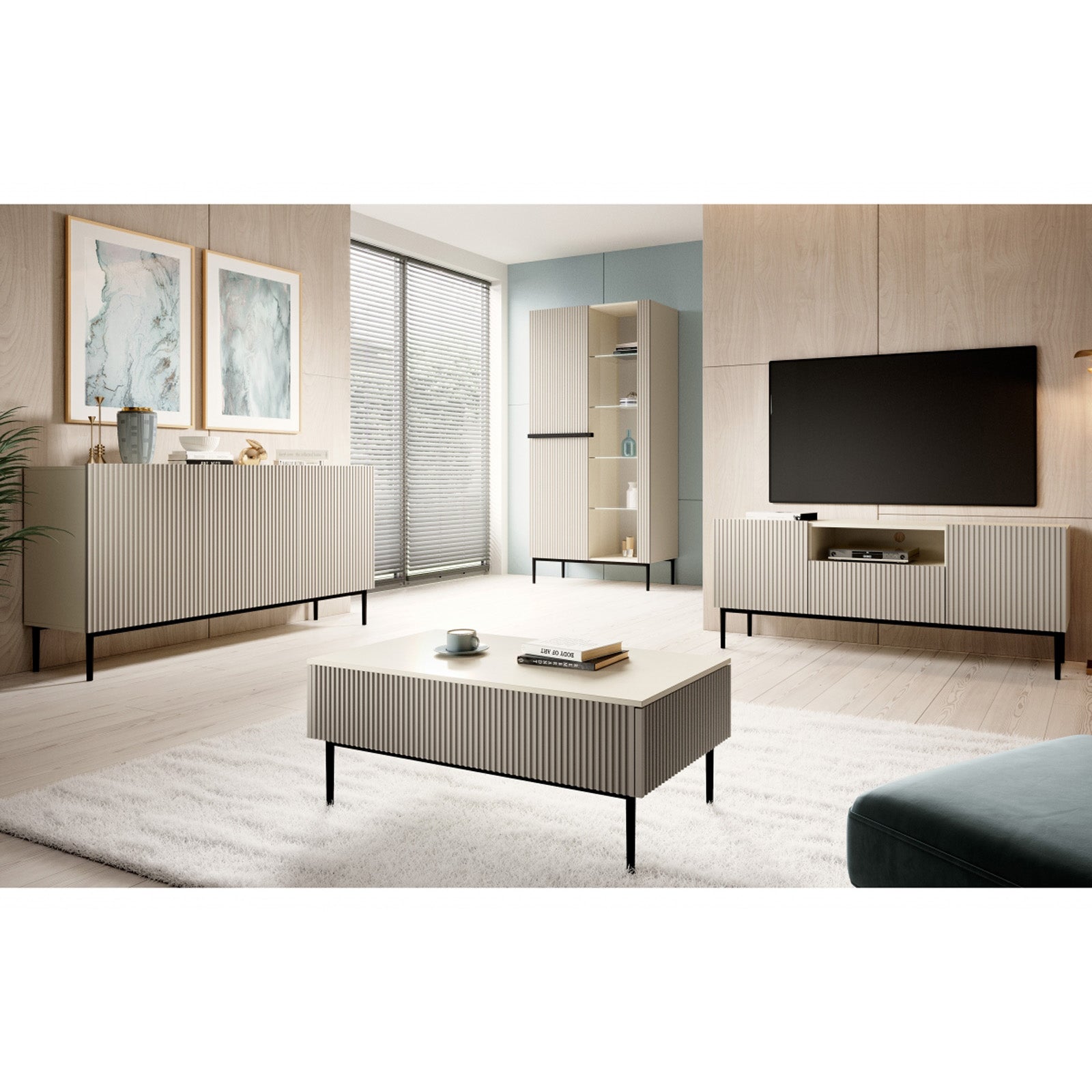 Kommode Nicole 150cm, Material: MDF