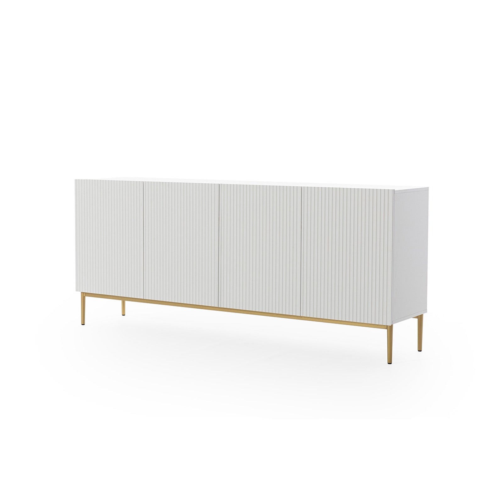 Kommode Nicole 200cm, 4 Türen, Material: MDF 