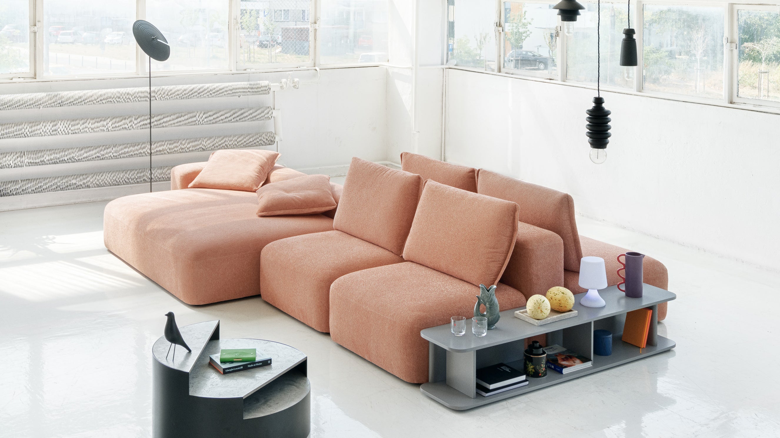 Modulare Garnitur Dune, Material: Auswahl möglich