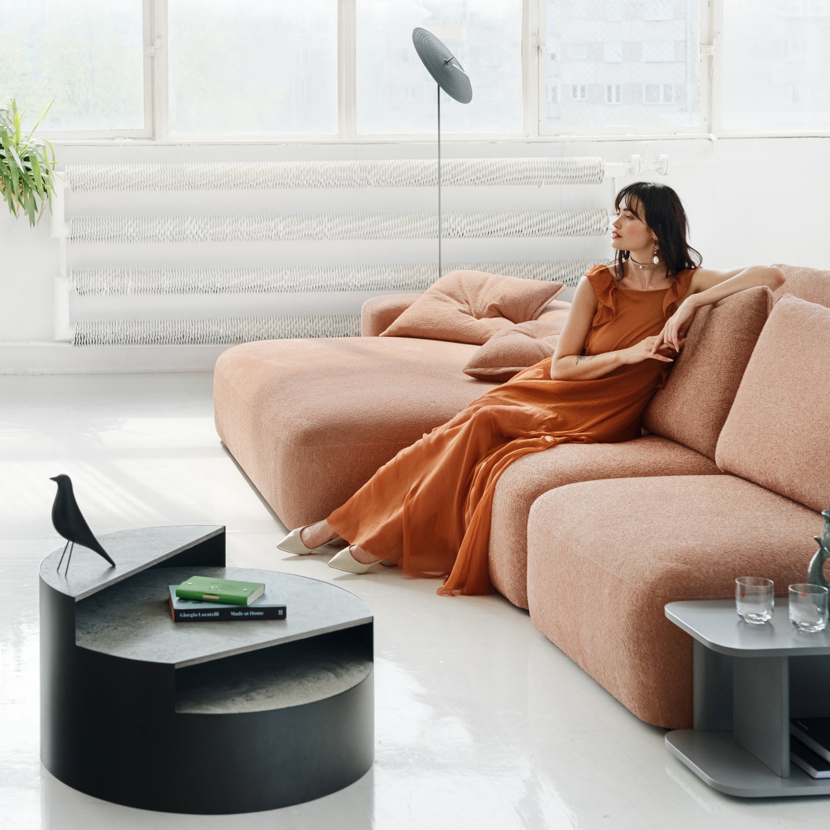 Modulare Garnitur Dune, Material: Auswahl möglich