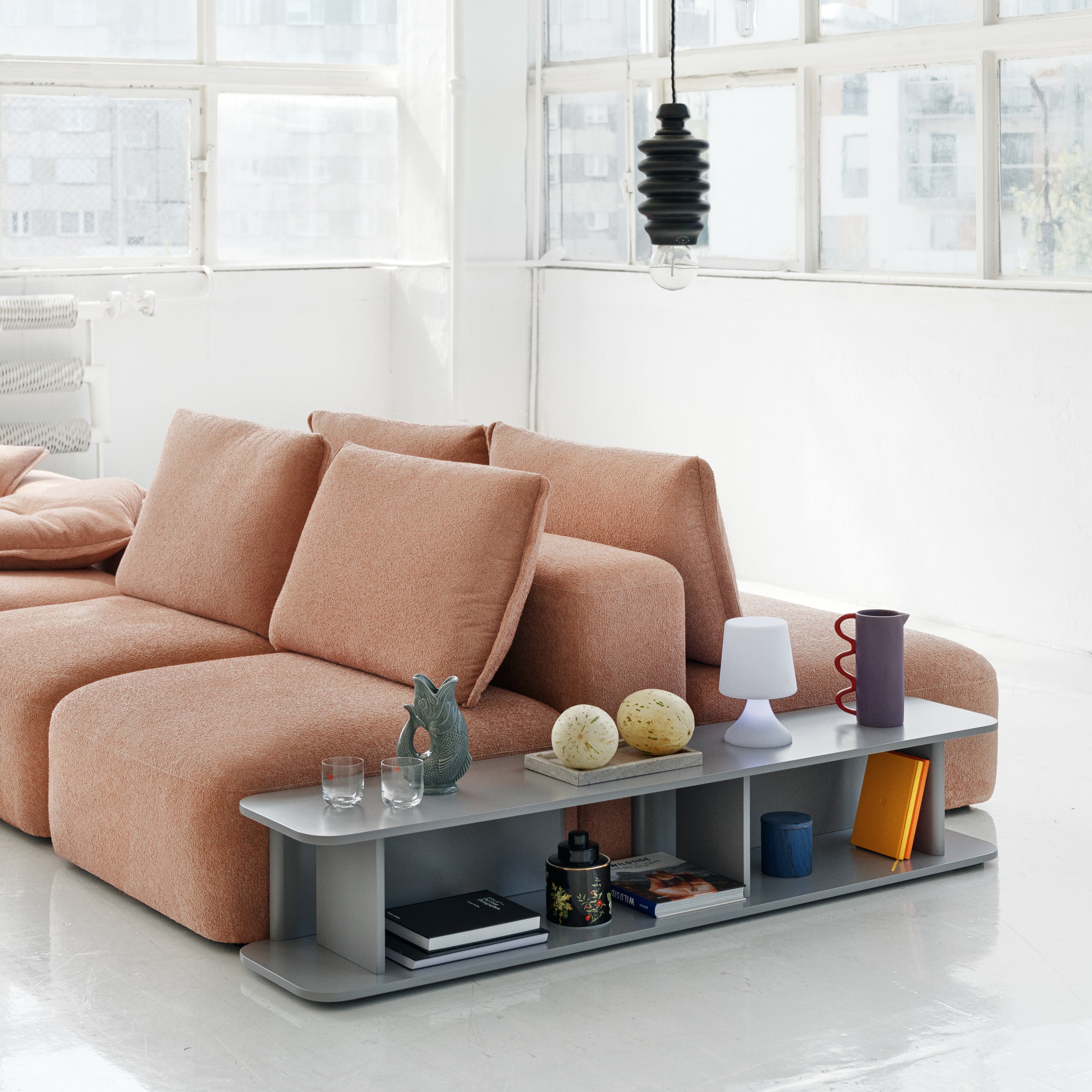 Modulare Garnitur Dune, Material: Auswahl möglich