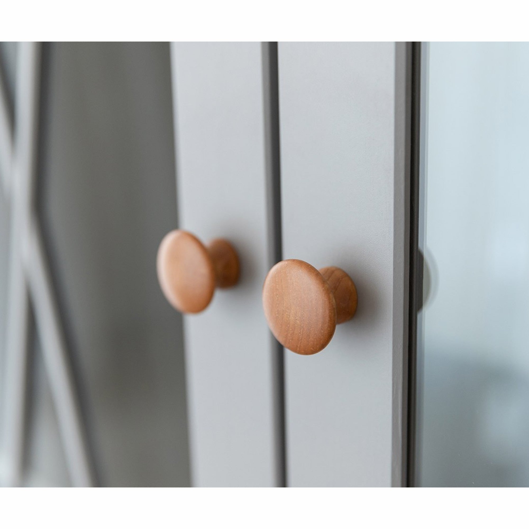 Vitrine Marone 41,2x199,7 cm, Material: Massives Kiefernholz